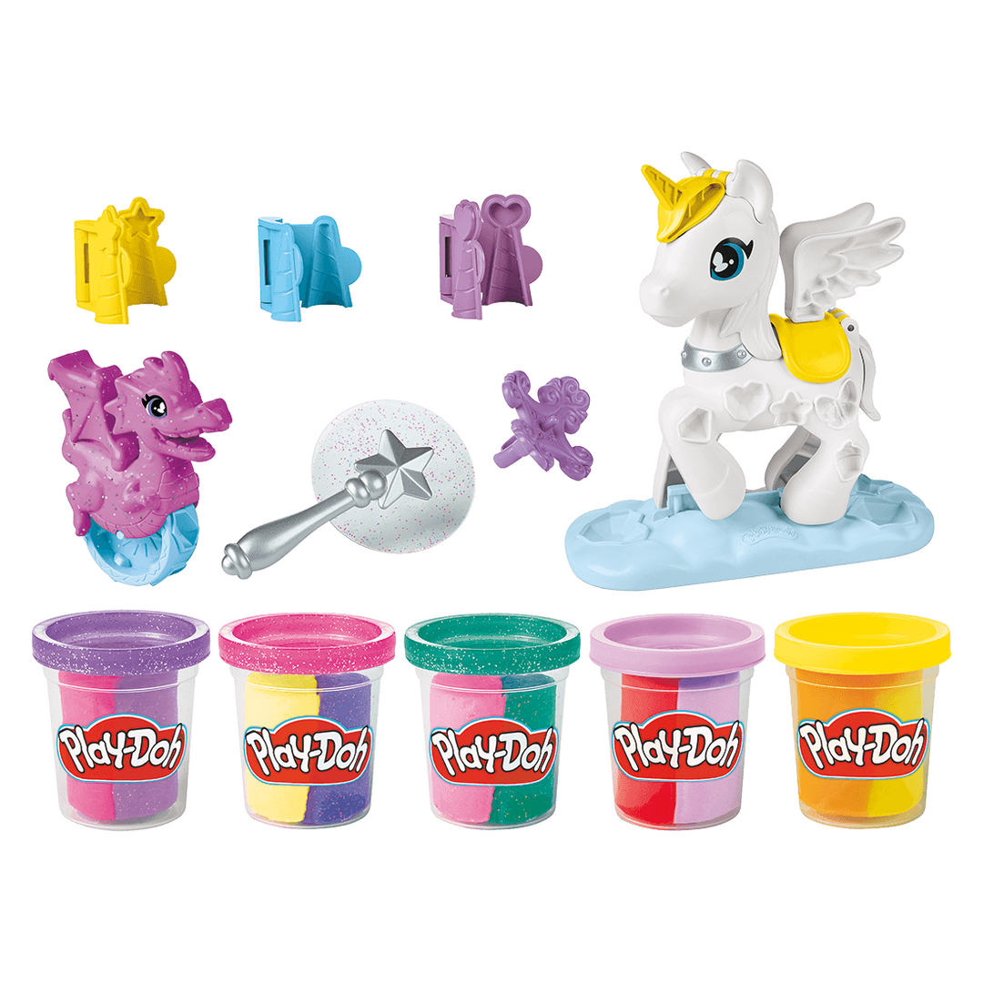 Juego Play-doh Unicornio Mágico Para Niños