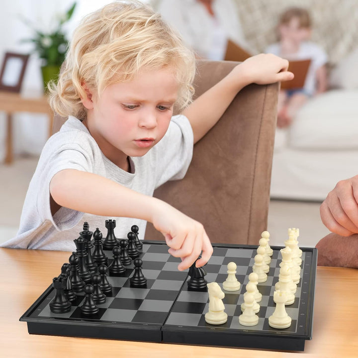Juego De Mesa Ajedrez Magnético Niños Adultos