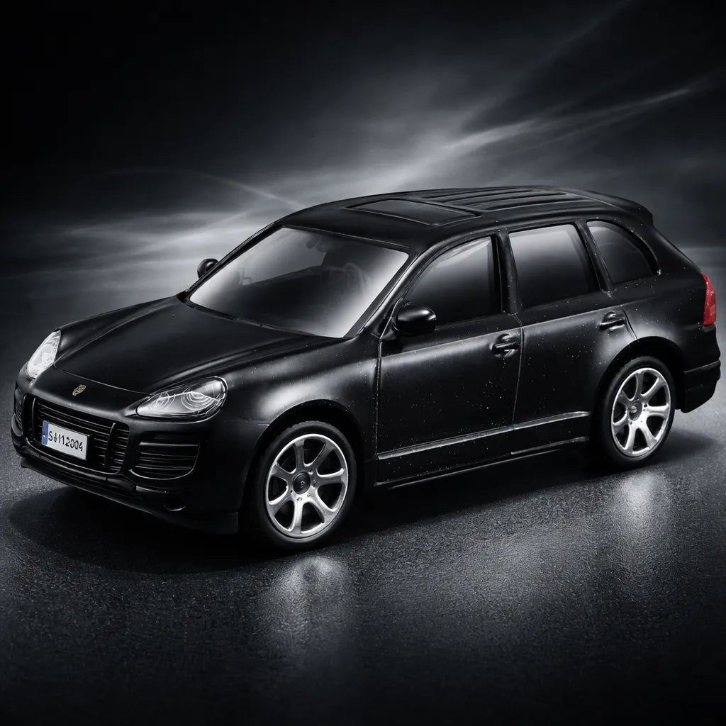 Carro Coleccionable Bburago 1:43 Porshe Cayenne Negro