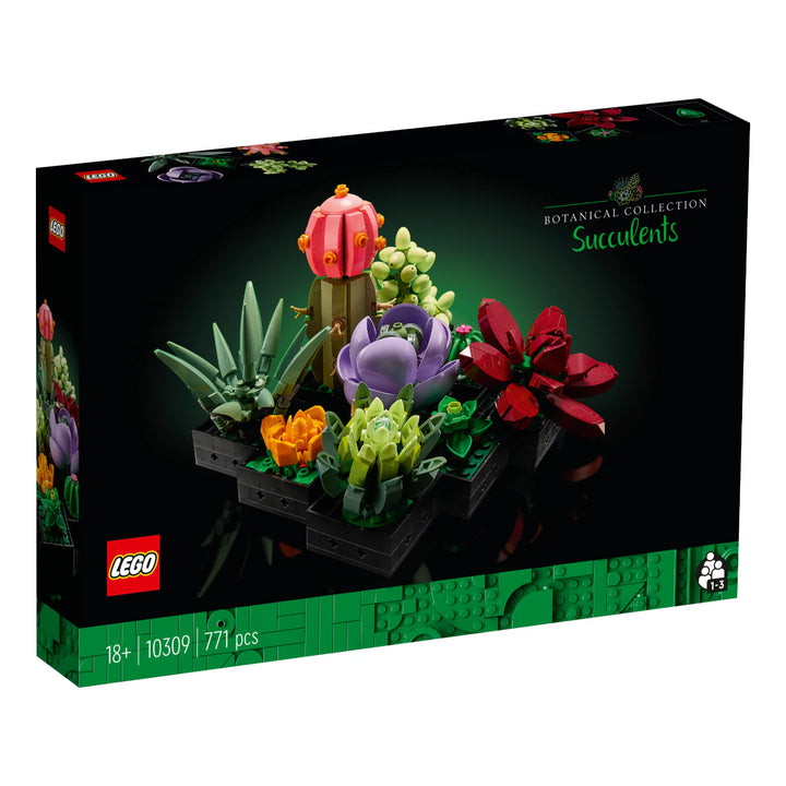 Juego Lego 771 Piezas Suculentas Adultos