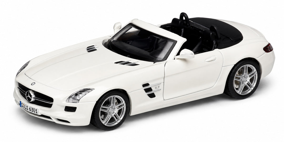 Carro A Escala 1:43 Mercedes- Benz Sls Amg Roadmaster Blanco