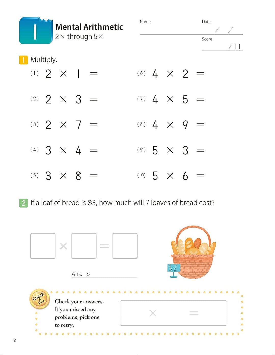 Libro De Kumon Mathbites Matemáticas para Niños