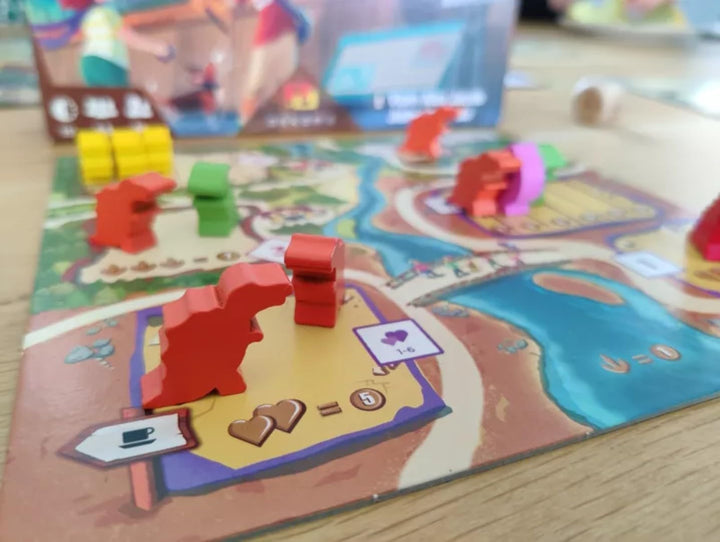Juego De Mesa Draftosaurus Para Niños Familiar