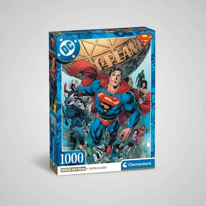 Rompecabezas 1000 Piezas Clásico Superman Clementoni