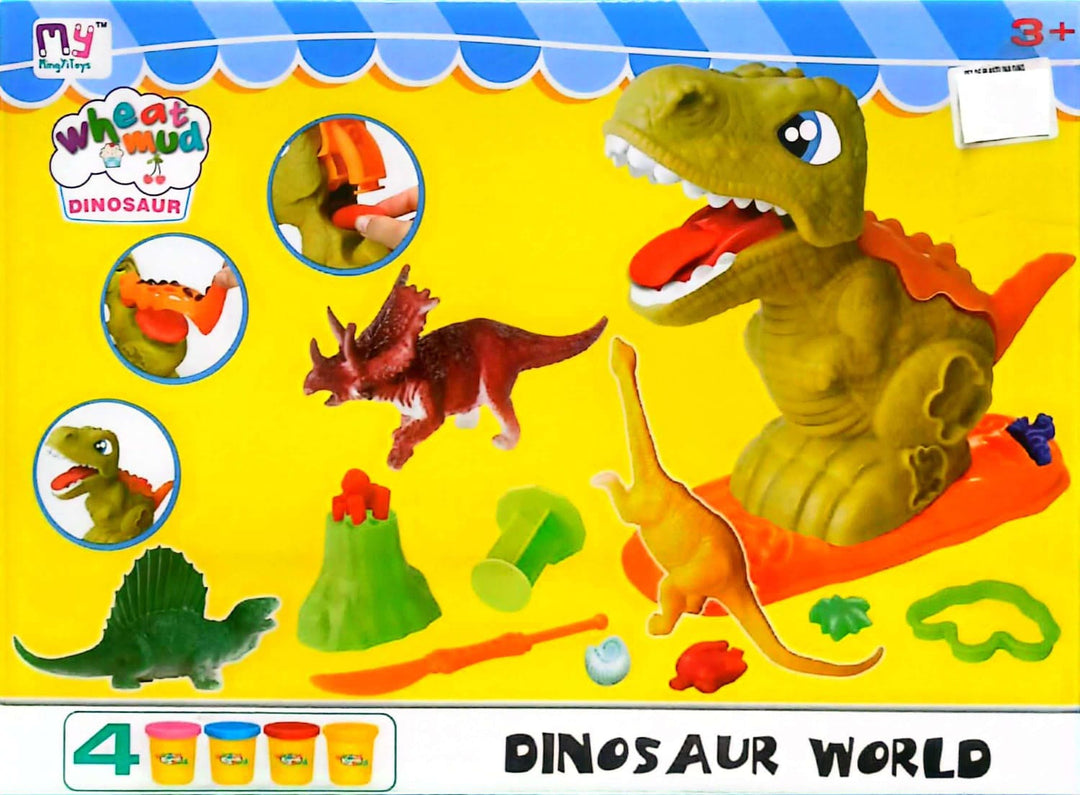 Juego Molde De Plastilina Dinosaurios Para Niños