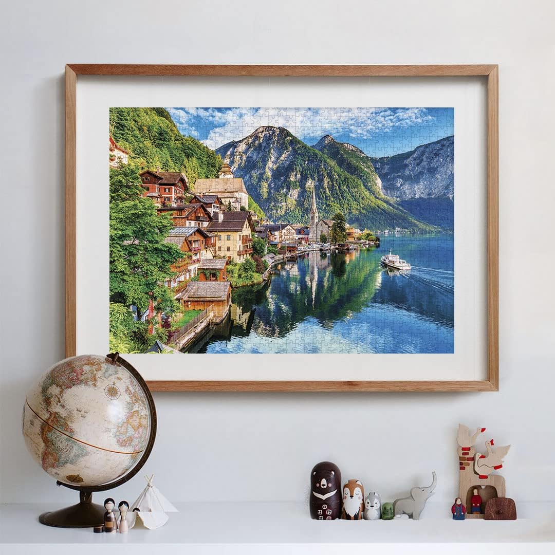 Rompecabezas Adultos 1500 Piezas Pueblo De Hallstatt