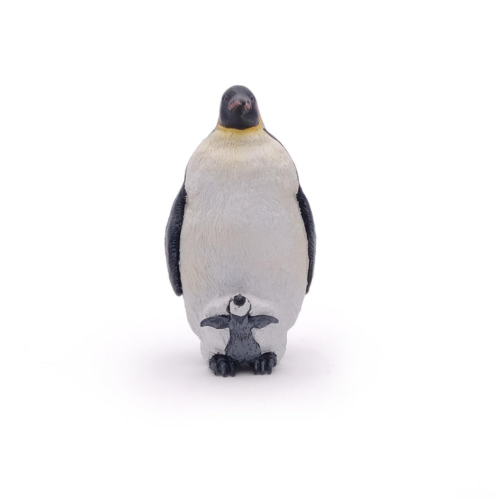 Figura Pingüino Emperador Pintada A Mano papo