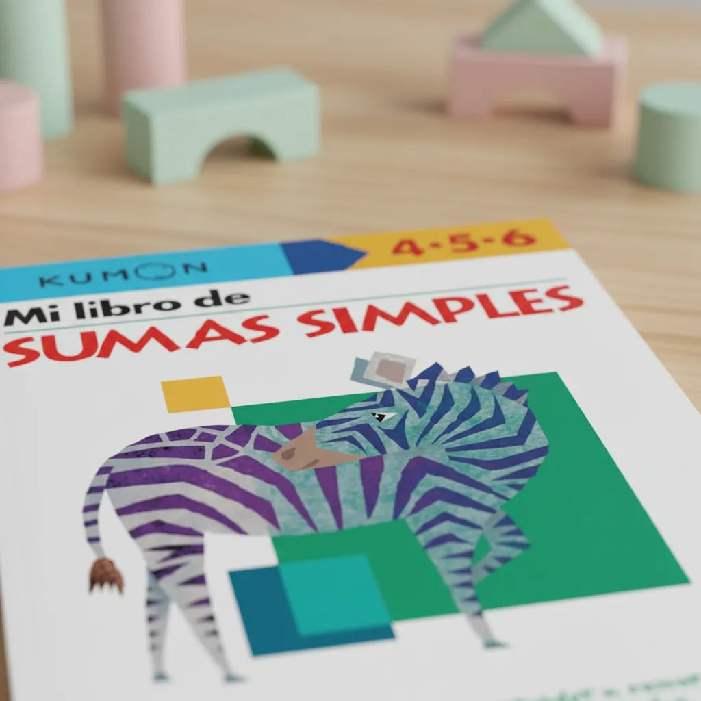 Libro Kumon Mi libro de sumas simples para niños