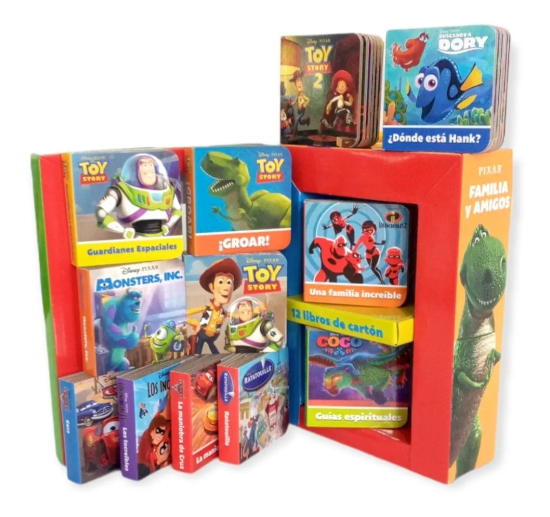 Libro Físico Biblioteca Disney Familia Y Amigos Para Niños