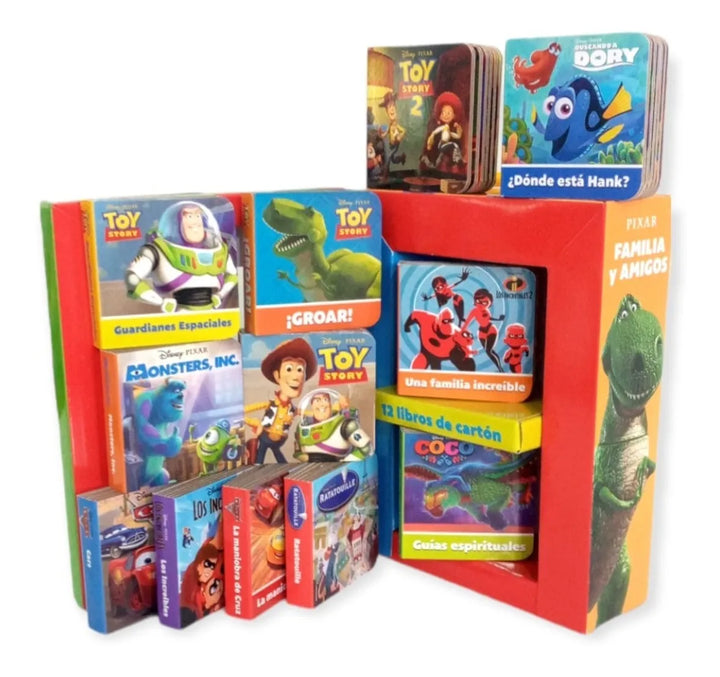 Libro Físico Biblioteca Disney Familia Y Amigos Para Niños