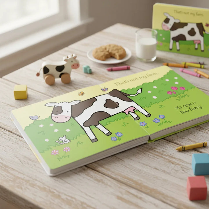 Libro Didáctico Esa No Es Mi Granja Para Niños