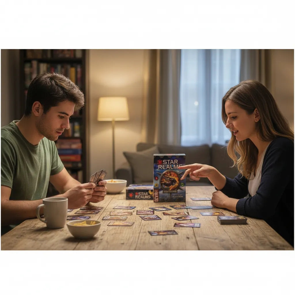 Juego De Mesa Estrategia Star Realms Para Niños