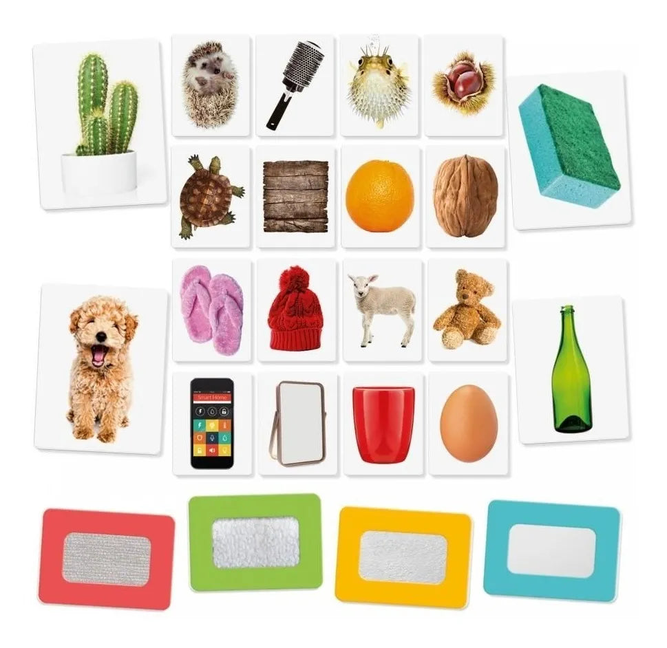 Flashcards Sensoriales Montessori