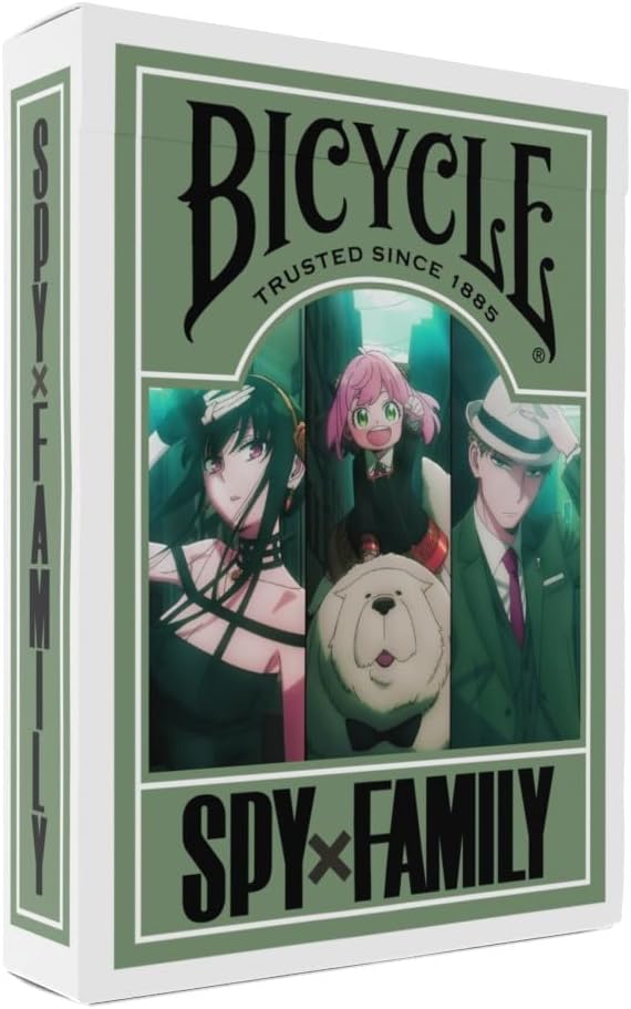 Cartas Bycycle Diseño Spy X Family Para Adultos