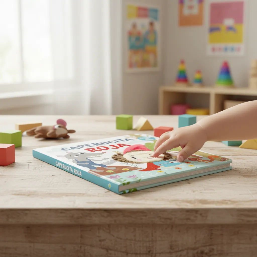 Libro Clásicos Caperucita Rojas Títere Niños