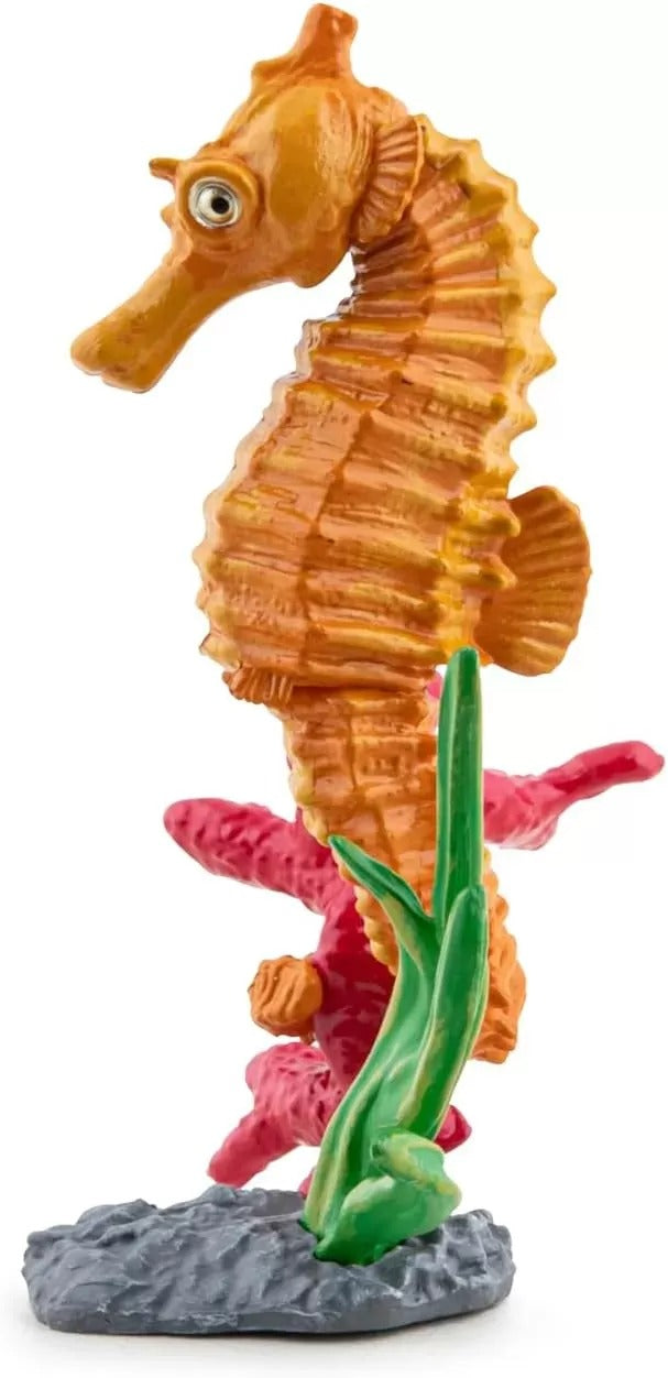 Figura Coleccionable Caballito De Mar Pintada A Mano