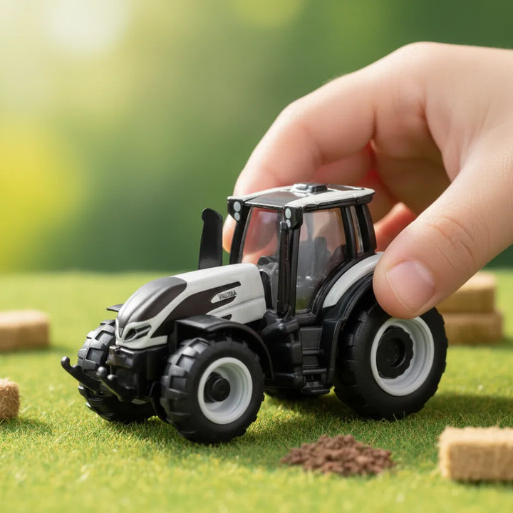 Tractor A Escala Massey Ferguson blanco