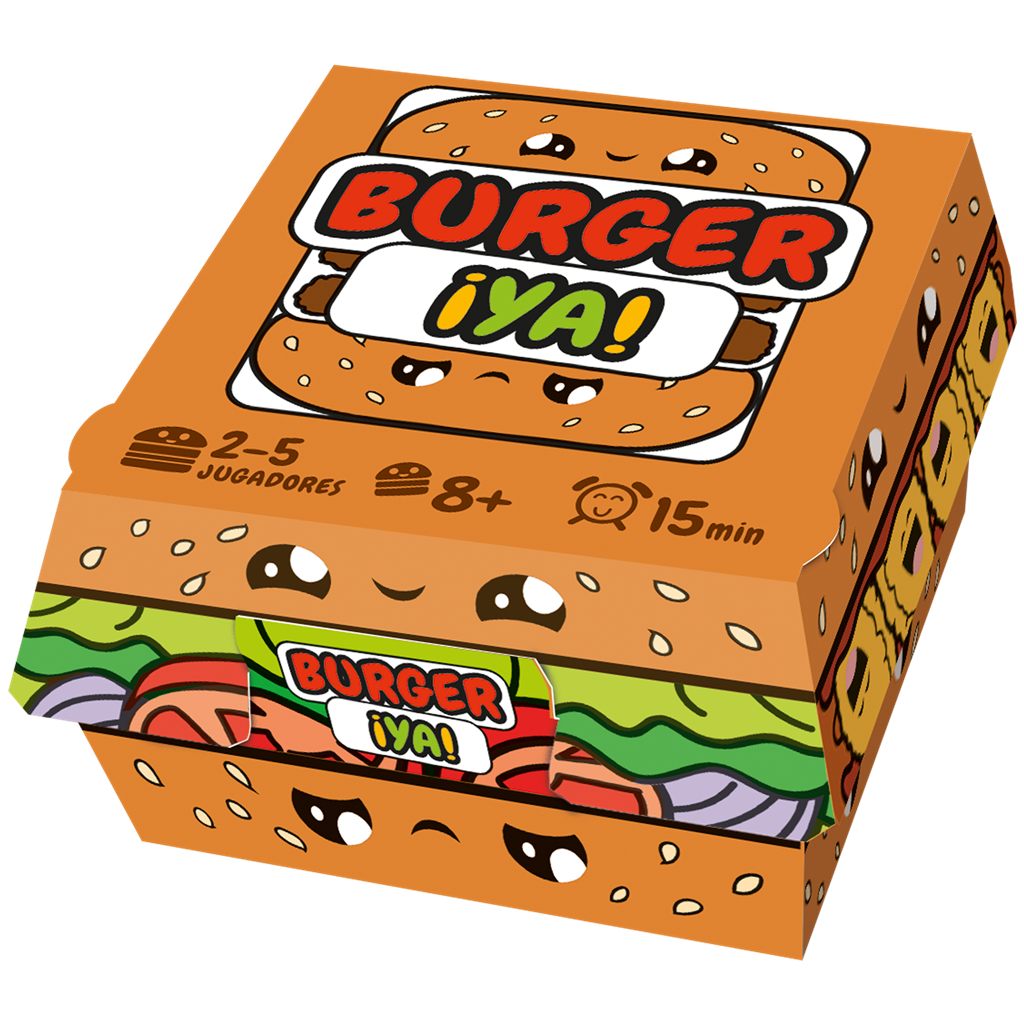 Juego Competitivo Burger ¡ya! Para Niños