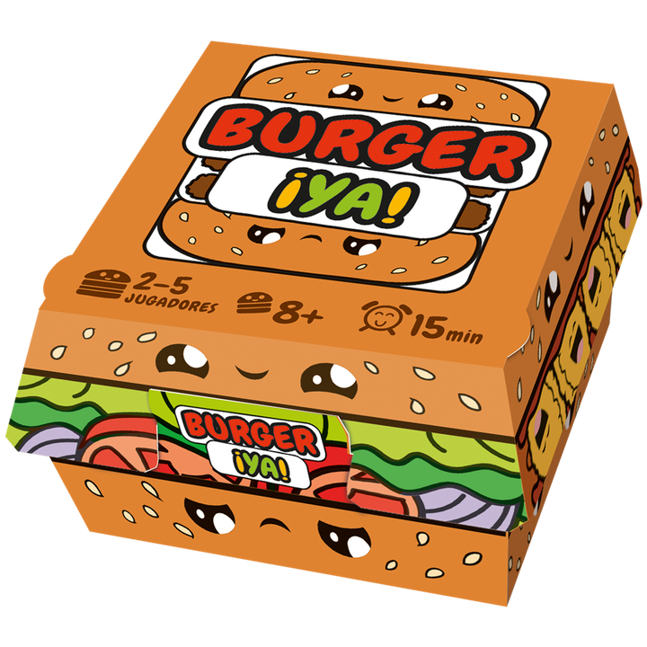 Juego Competitivo Burger ¡ya! Para Niños
