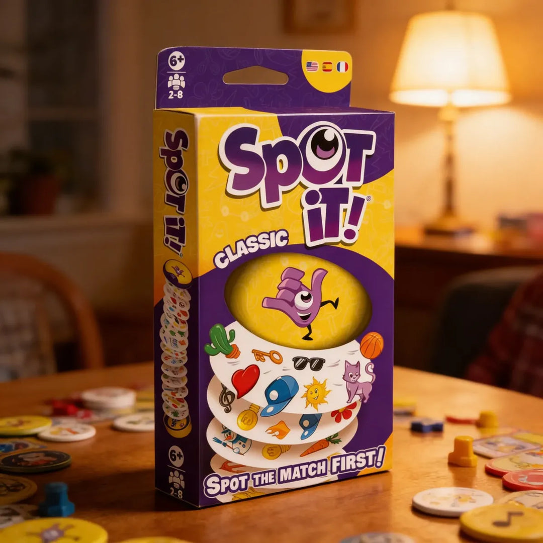 Juego De Mesa Spot It Classic Para Familia Niños