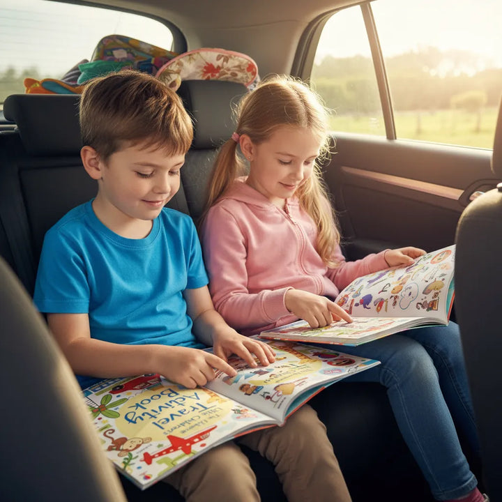 Libro Actividades Viaje Niños Usborne Con Stickers Para Niños