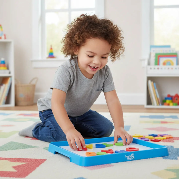 Juego De Bandeja Para Actividades Azul Niños