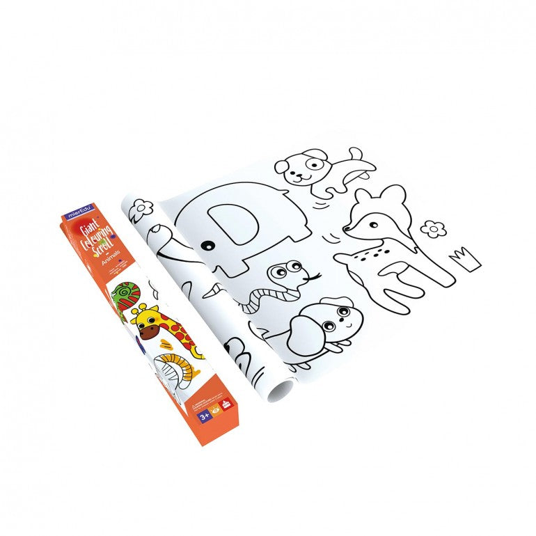 Rollo Para Colorear Animales Para Niños