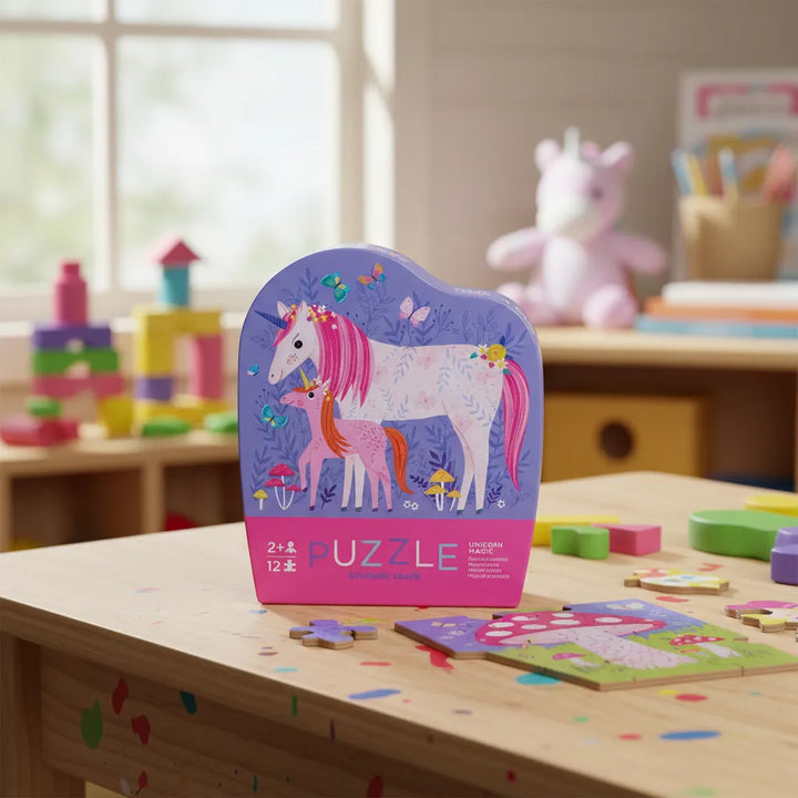 Rompecabezas 12 piezas Unicornio mágico