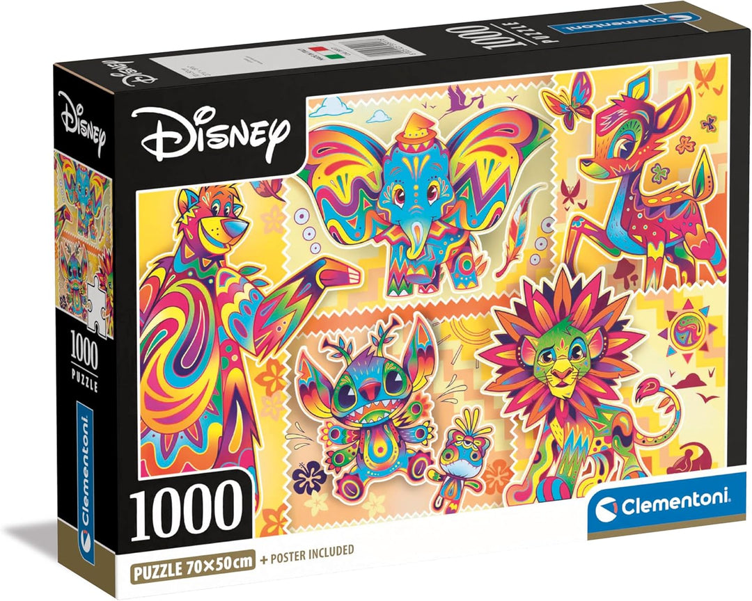 Rompecabezas 1000 piezas Disney coloridos