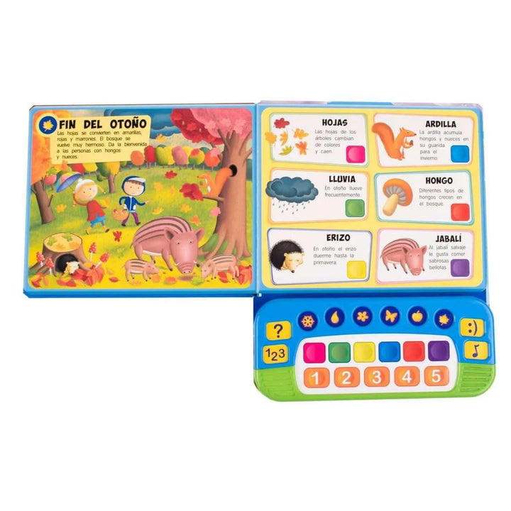 Libro Educativo la Naturaleza Con Sonidos Para Niños