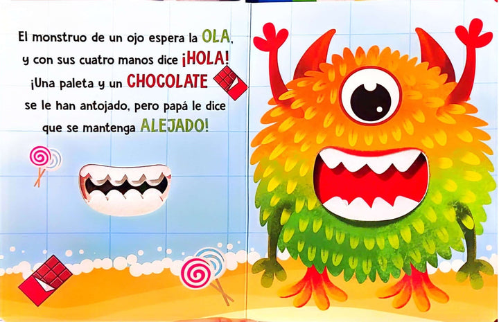Libro Infantil Monstruo aventuras Niños