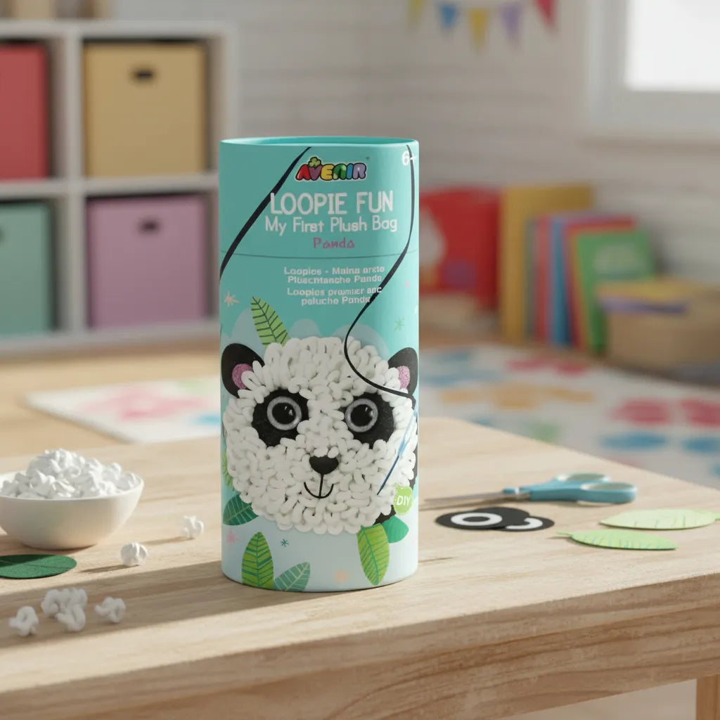 Set De Arte Y Manualidades Bolsos De Panda
