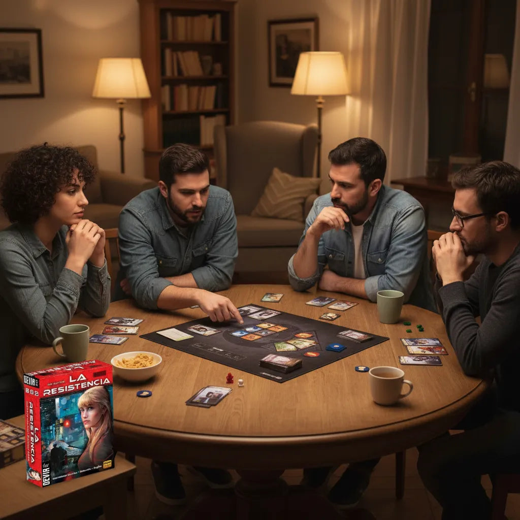 Juego De Mesa La Resistencia Estrategia Adultos