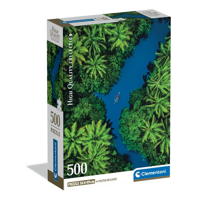 Rompecabezas 500 Piezas Vista Tropical Clementoni Adultos