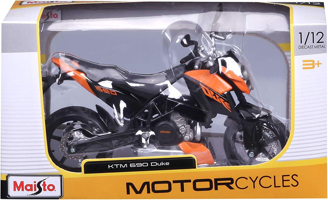 Juguete Moto KTM 690 Duke Maisto 112 Para Niños