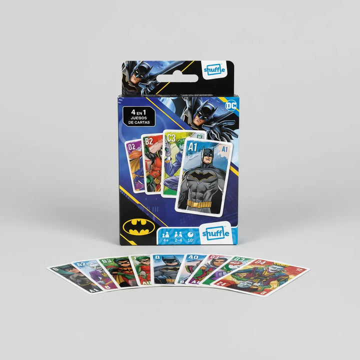 Juego De Cartas 4 En 1 Batman Para Niños