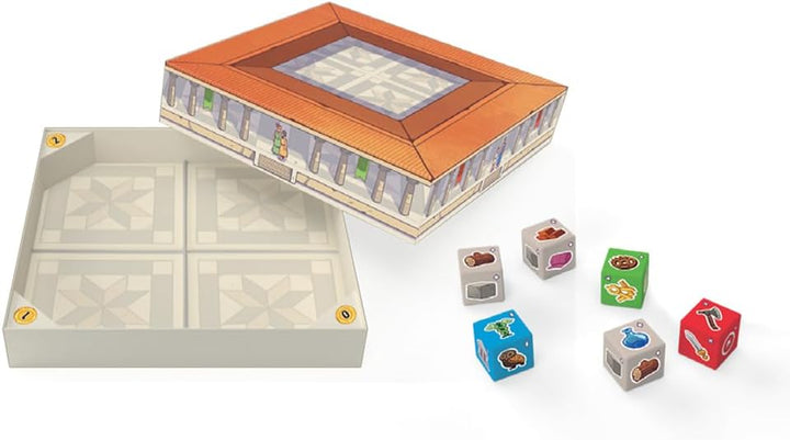 Juego De Mesa Estrategia 7 Wonders Dice Para Niños Familia