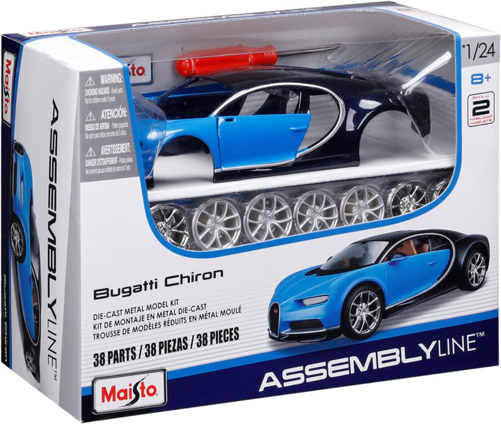 Coleccionable Ensamblar 1/24 Al Bugatti Chiron