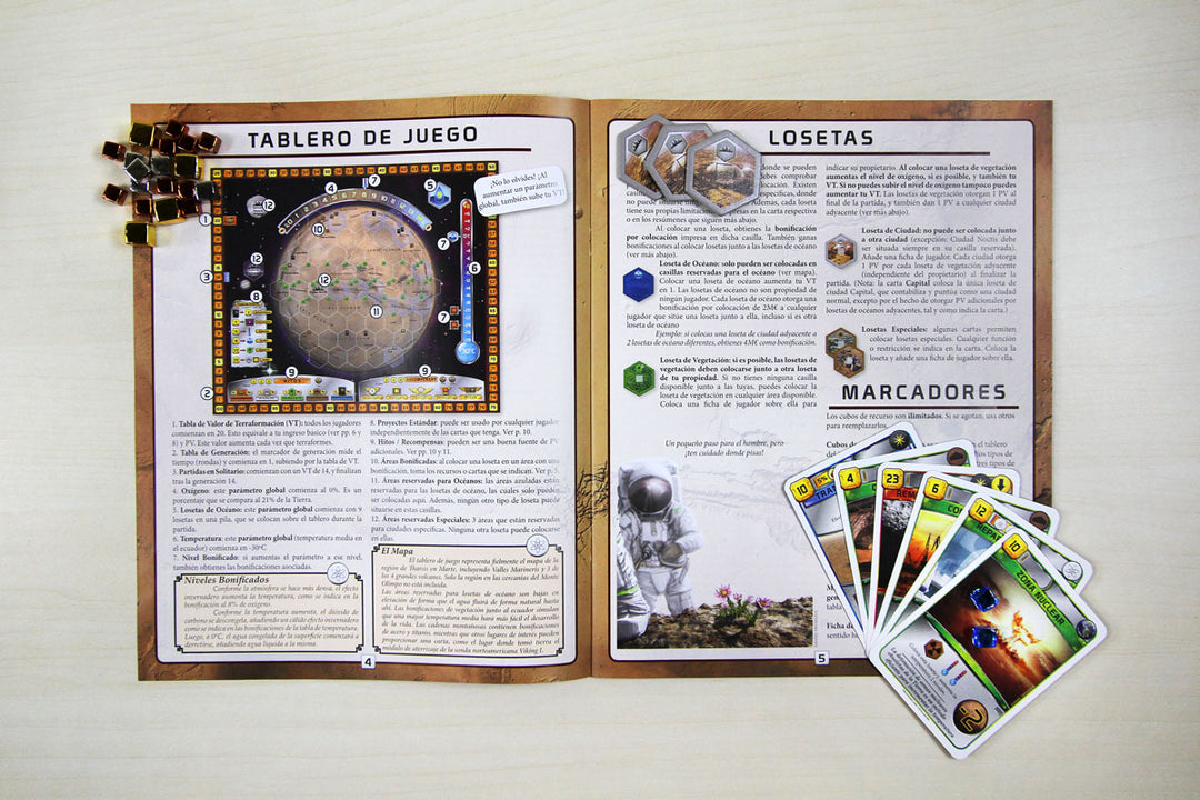 Juego De Mesa Terraforming Mars Para Adultos
