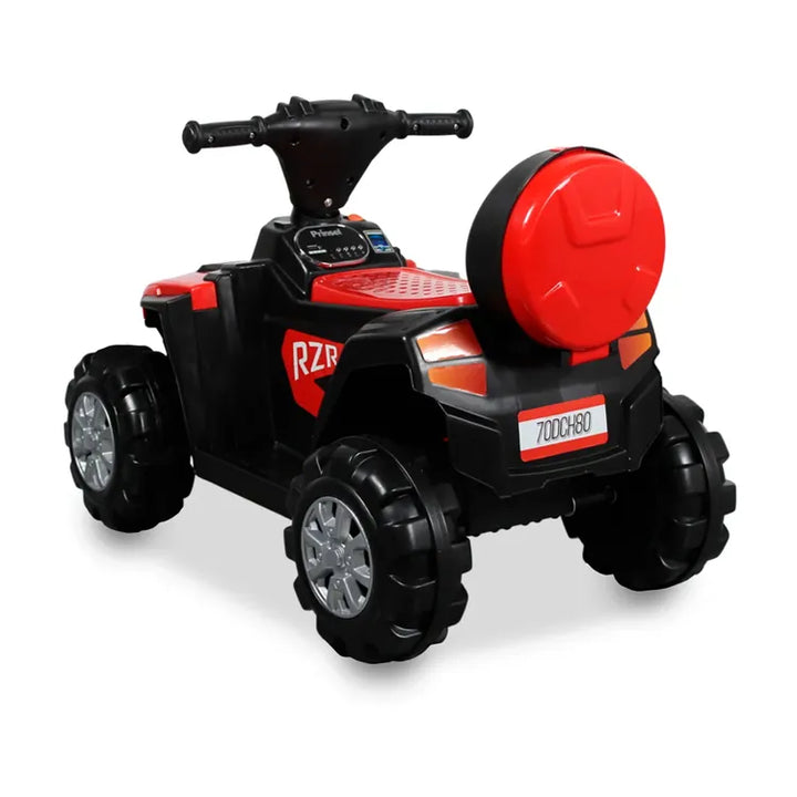 Carro Montable Eléctrico Ranger Gt Rojo 6v Para Niños