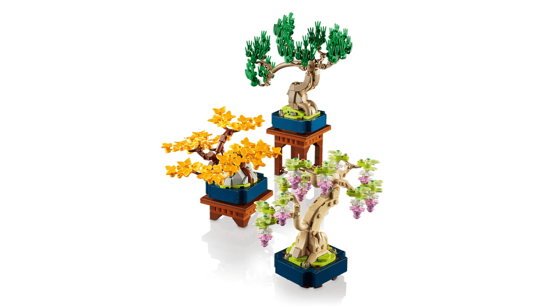 Juego De Construcción Mini Árboles Bonsái  Lego Original