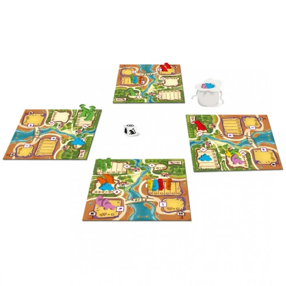 Juego De Mesa Draftosaurus Para Niños Familiar