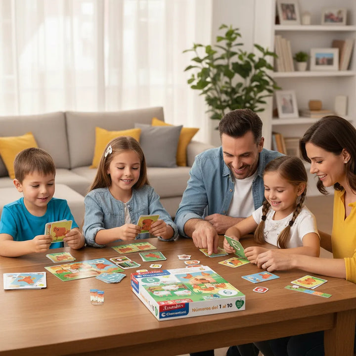 Juego Didactico Números Del 1 Al 10 Para Niños