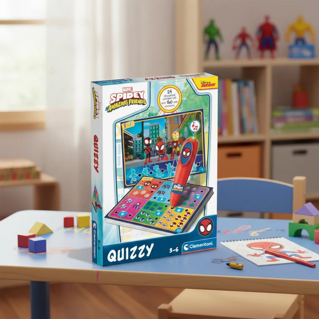 Juego Quizzy Bolígrafo Spidey Niños