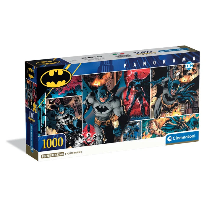 Rompecabezas 1000 Piezas Batman Panorama Clementoni