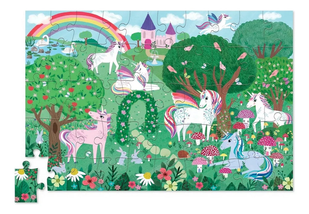 Rompecabezas mágico unicornios 50 piezas Para Niños