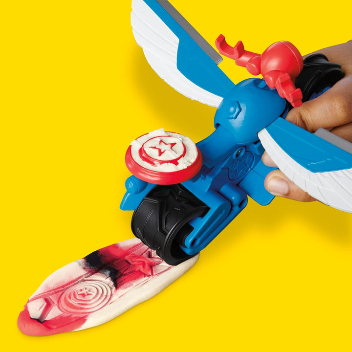 Juguete Marvel Capitán América Moto Niños
