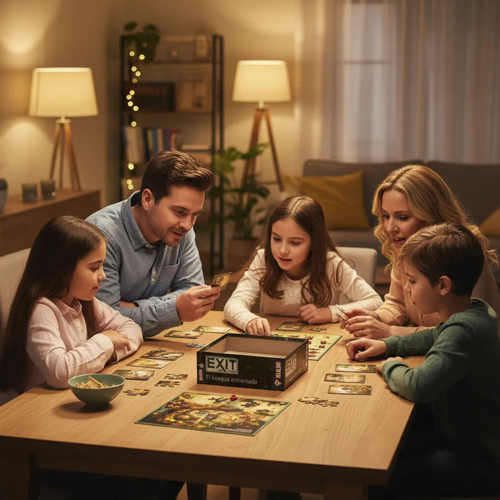 Juego De Mesa Exit El Bosque Encantado Niños