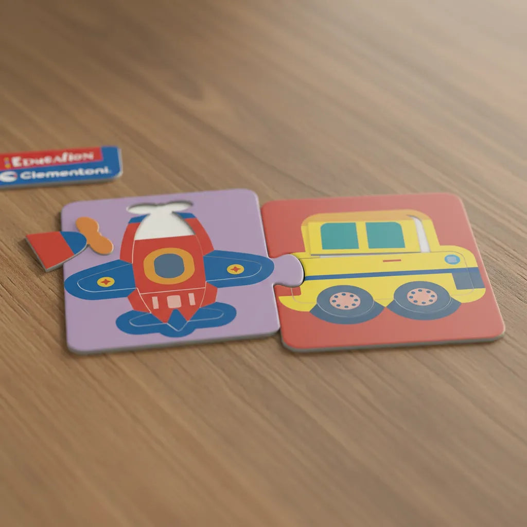 Rompecabezas Medios De Transporte 6 En 1 Niños