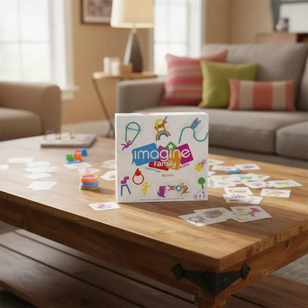 Juegos De Mesa Imagine Family Asmodee Estrategia Adultos